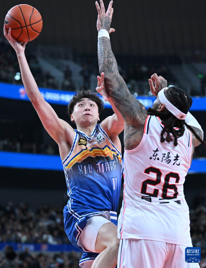 篮球——CBA常规赛：新疆伊力特不敌广东东阳光(图15)