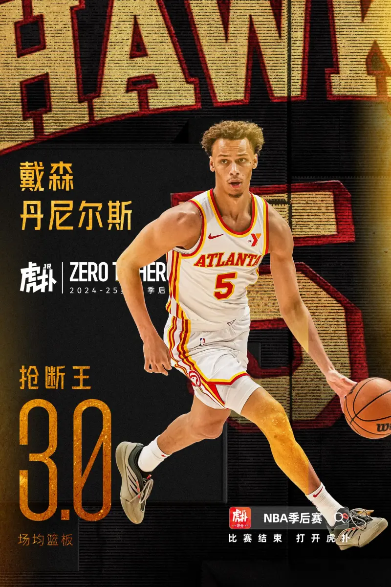 熊猫体育：流言板]近34年来首人！丹尼尔斯以场均301次抢断夺得赛季抢断王(图1)
