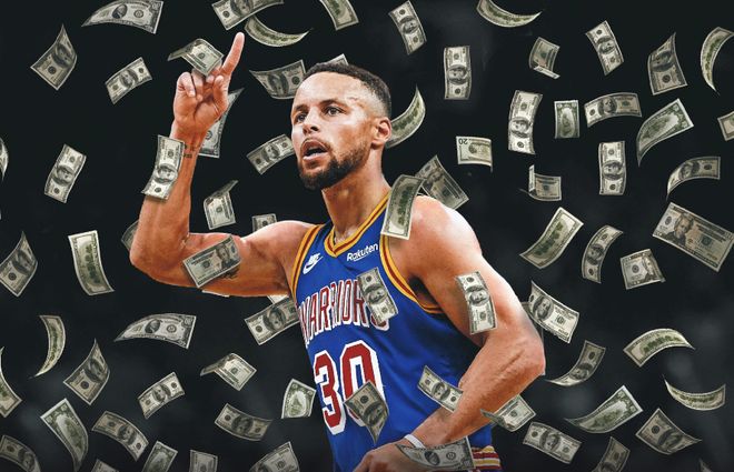 NBA新季薪水榜：库里5960万美元连续9季第一詹姆斯无缘前十(图1)