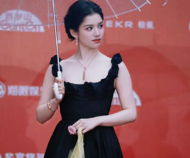 张婧仪红毯拎垃圾袋被嘲？网友：这包我月薪3千也买得起！(图2)