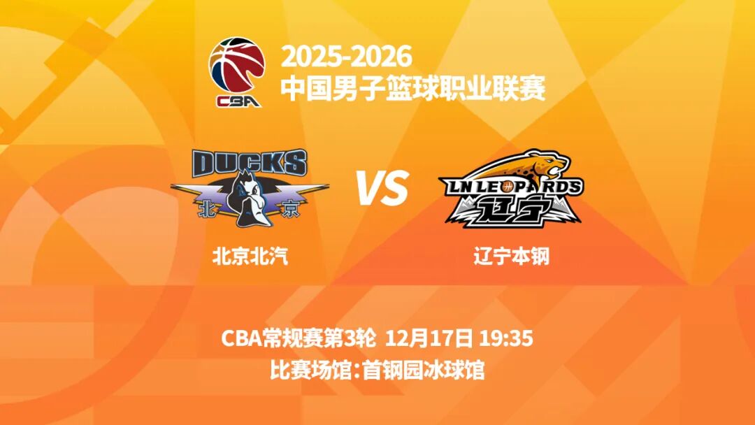 CBA常规赛第三轮：辽篮明晚客场挑战北京北汽(图1)