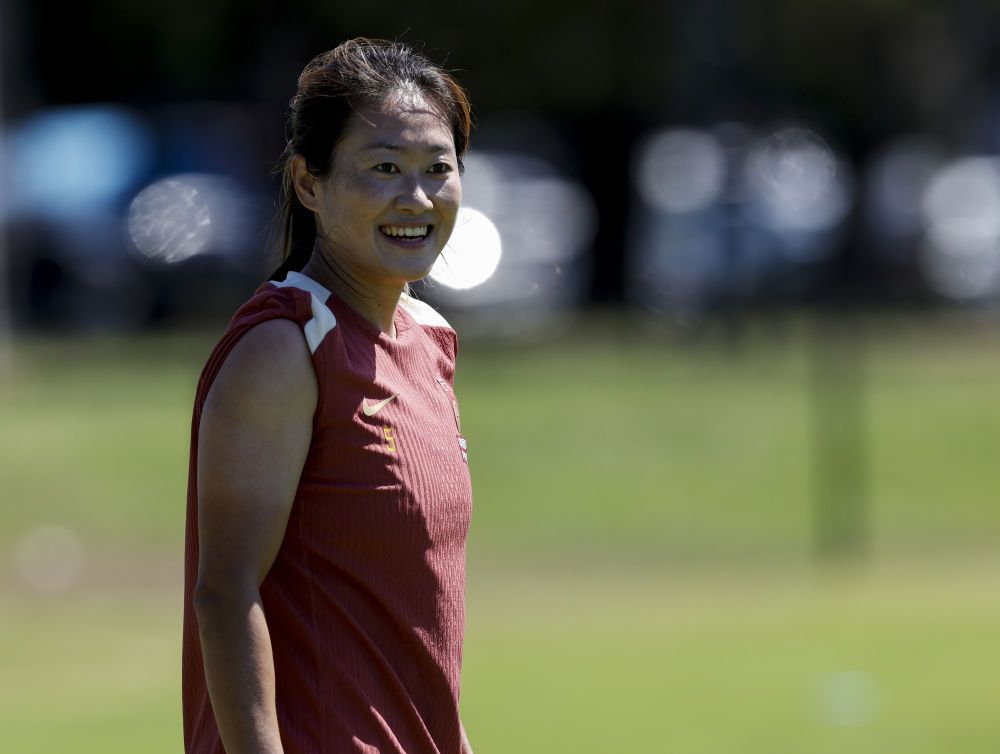 “一定会打出积极进取的比赛”——中国女足备战亚洲杯探营(图3)