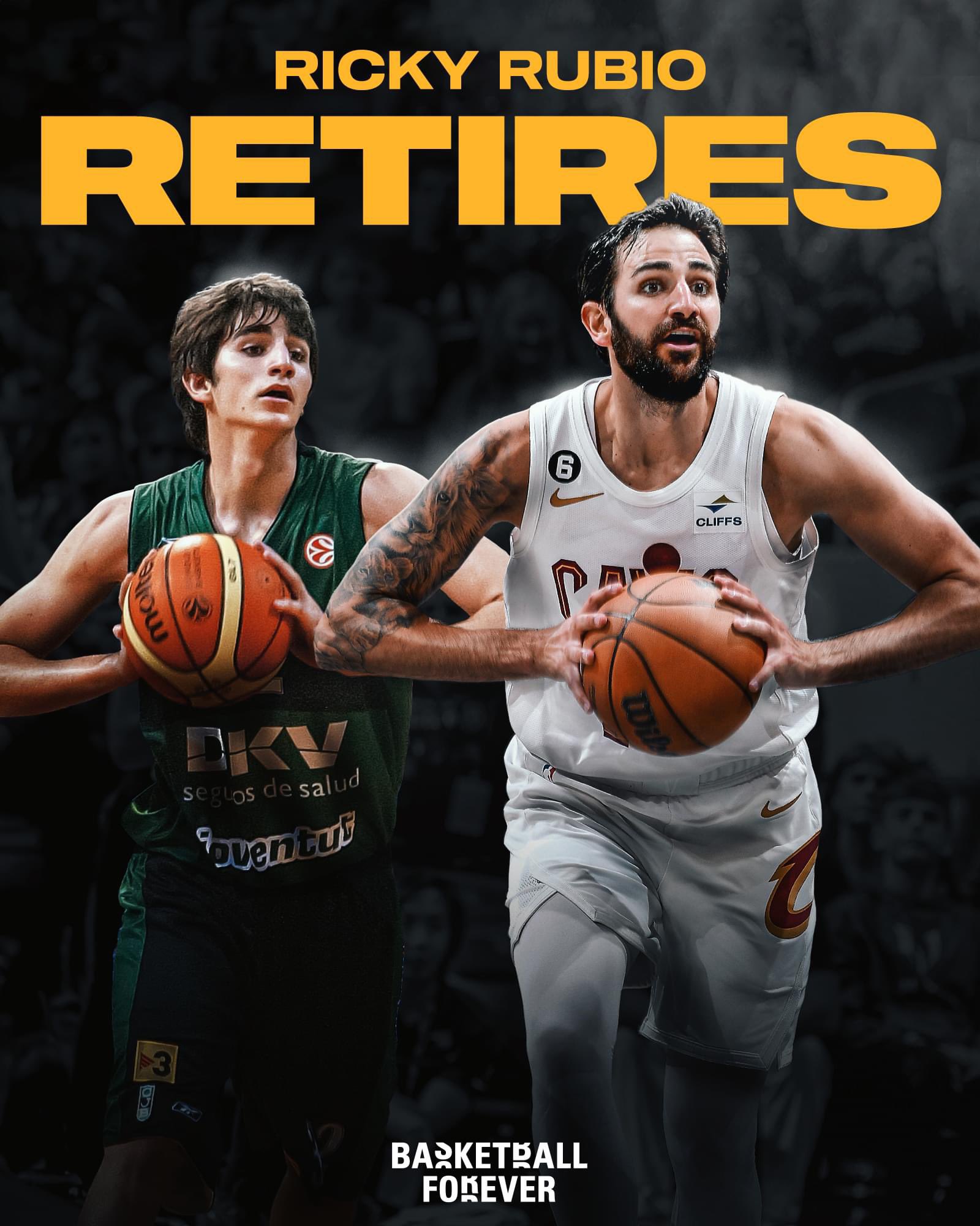 熊猫体育：不会回来了！卢比奥社媒宣布从NBA退役：在NBA打12年球真是一个梦(图1)